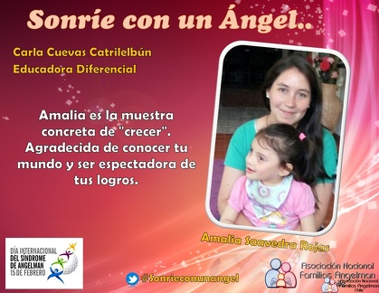 Amalia Saavedra Rojas afiche